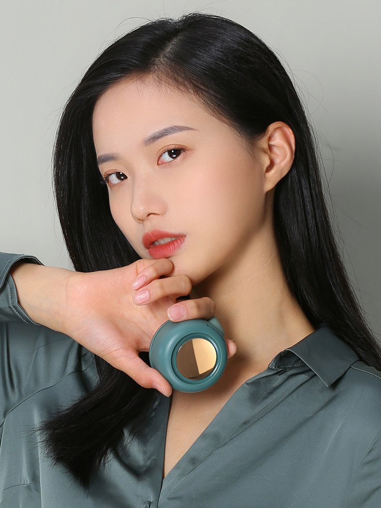 Mini Clip Fan Hanging Waist Neck Fan Girl Electric Air Cooling Fan 900mah USB Leafless Fan 3 Speeds For Outdoor Camping Fishing - Image 6